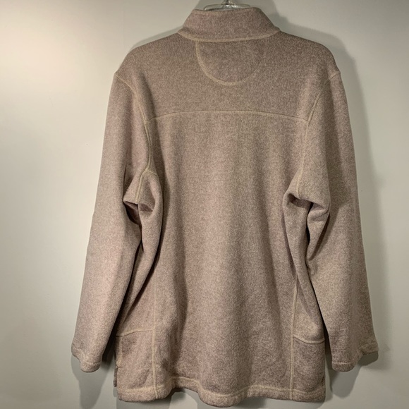 Mens Woolrich Angler Pullover Jacket oatmeal L - Picture 3 of 8